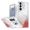 For Samsung Galaxy S26 Magnetic Case Gradient Glitter Shockproof TPU PC Phone Cover