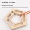 Portable Wooden Climbing Fingerboard