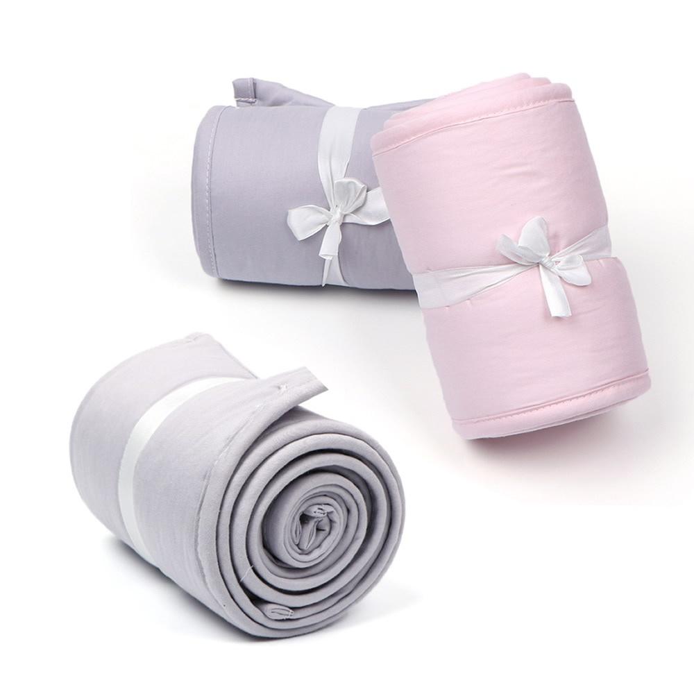 3 Pcs/Set  Anti-collision Crib Fence Wrap Edge Baby Crib Anti-bite Rail Cover Newborn Bed Baby Teeth Protection Guardrail Cotton