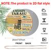 1pc of 2D Flat, Round Polish Aluminum Sign, Vintage Decorative Plaque About "Patio Rules", "Relax Your Mind" Decor Sign, Suitable for Decorating