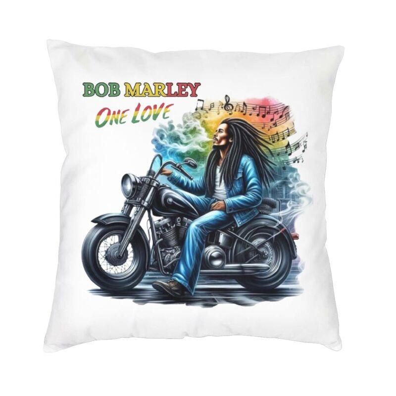 

Jamaica Reggae Music Bob Marley Cushion Cover Sofa Living Room Square Throw Pillow Case 45x45 30x30cm 12x12in