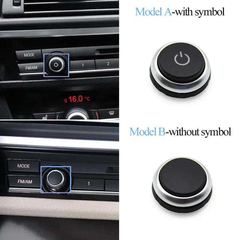 For BMW 5 7 Series F10 F01 F02 F07 F15 F16 63139328426 Car Front Console Air Conditioner Radio Switch Volume Knob Switch Button