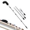 Roof Gutter Cleaner Extendable Duster Gutter Cleaning Brush Telescopic Debris Leaves Branches Remover Roof Dusting Brush