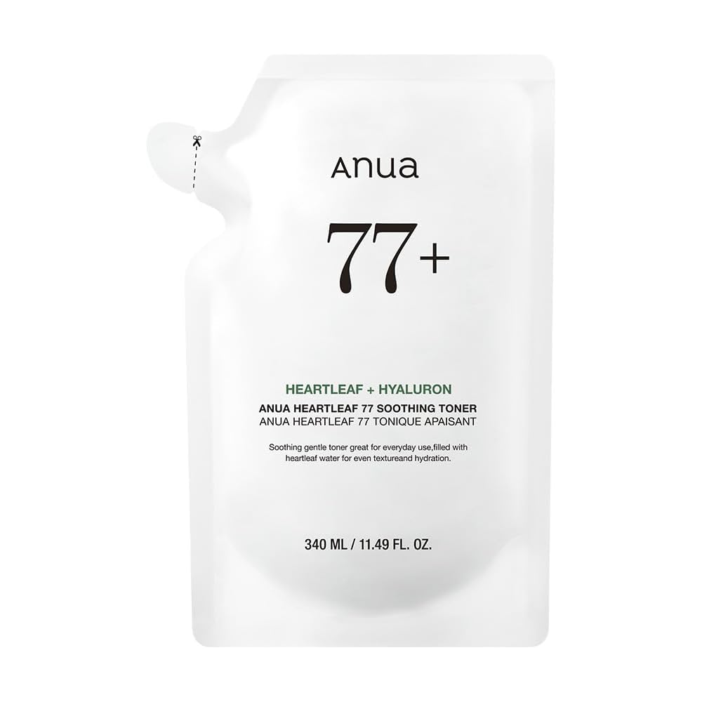 Anua Heartleaf Soothing Toner Refill 340ml Hydrating Moisturizing for Oily Skin Skincare