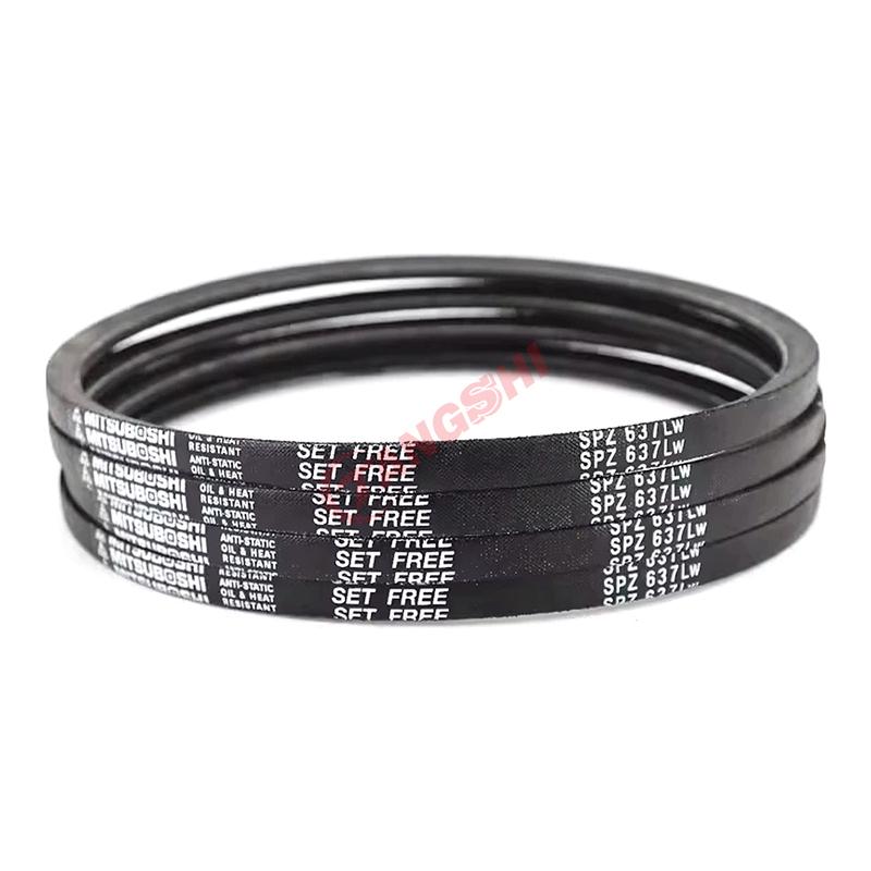 SPZ Type Agricultural Machinery V-Belt Industrial Triangle Belt SPZ 487 650 710 750 800 850 900~SPZ 1087 Transmission Drive Belt