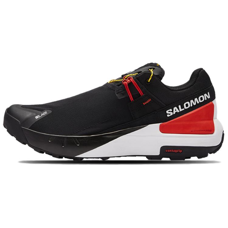 

Кроссовки унисекс Salomon S/Lab Skyway Black Blue Danube Белые L47310400