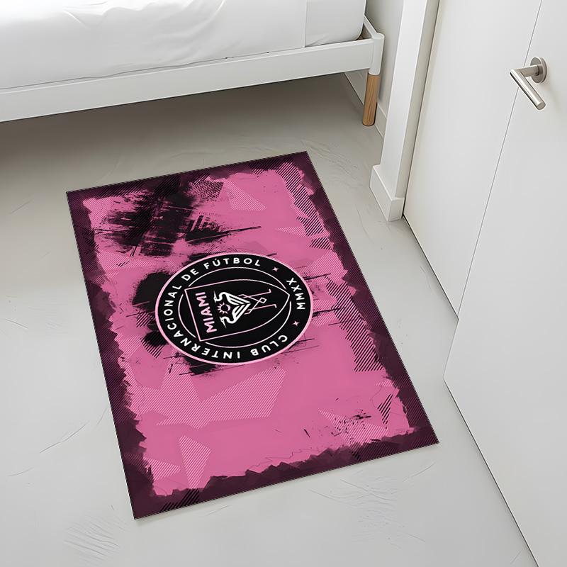 Inter Miami CF (14) Tapijt Geschikt Voor Woonkamers Slaapkamers Computerruimtes Eetruimtes En Plaatsing Onder Tafels En Stoelen Ook Een Ideale Keuze Voor