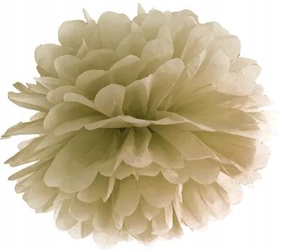 Paper Pompom, Gold, 35cm, 1pc