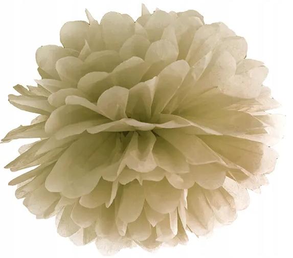 Paper Pompom, Gold, 35cm, 1pc