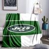 Jets Football Decke Leichte Flanel Bettdecke Perfekt für Reisen, Camping, Wohnzimmer, Büros, Sofas, Fan Weihnachtsgeschenk