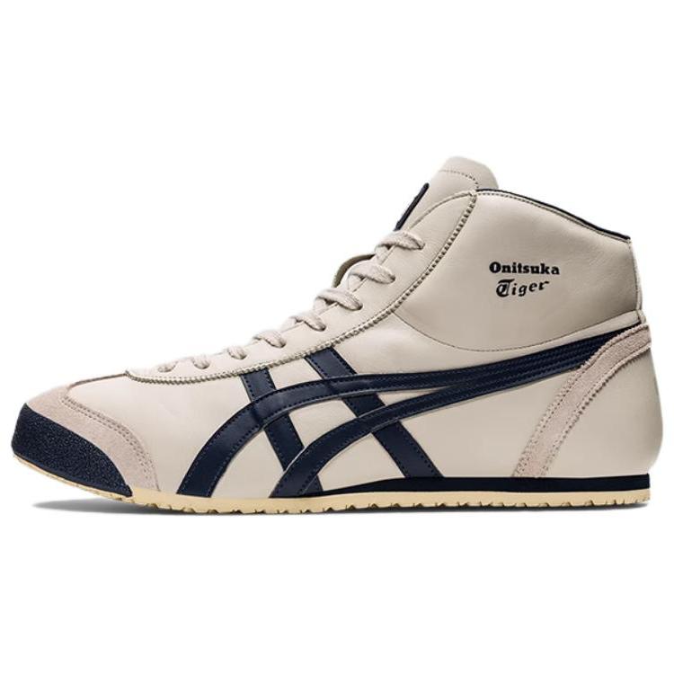 Onitsuka Tiger Mexico Mid Runner Birch Indian Ink Unisex Sneakers Cream 1183B577-200