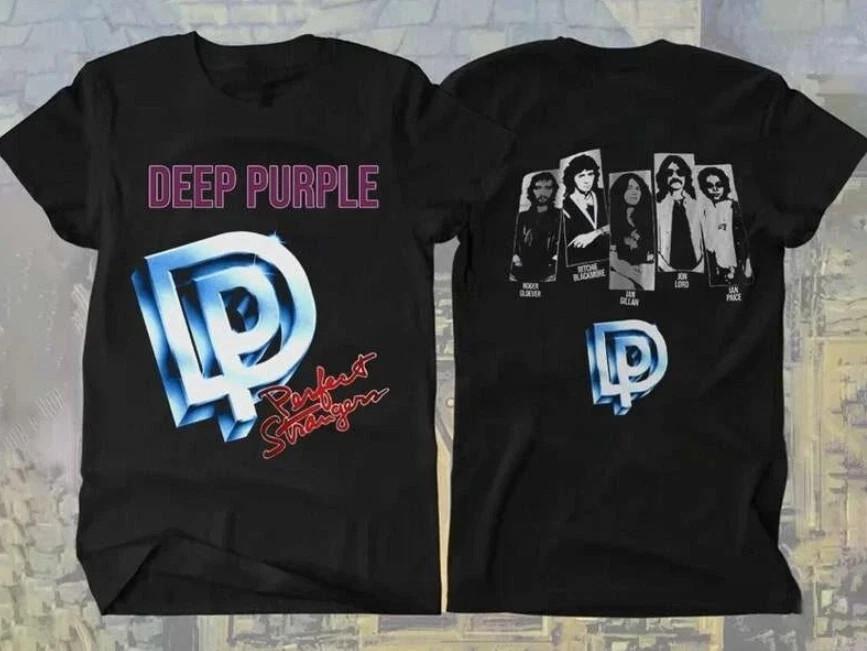 1985 Deep Purple Perfect Strangers Tour Concert T Shirt Unisex T-Shirt XXXL