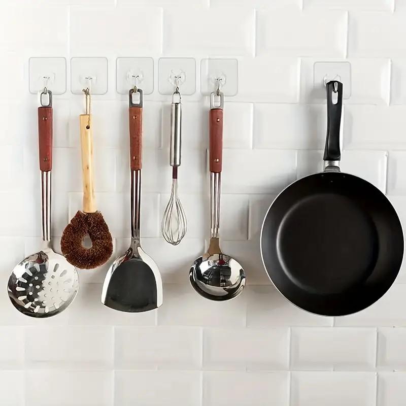 1PCS Set of Transparent Adhesive Hooks for Multifunctional Hanging