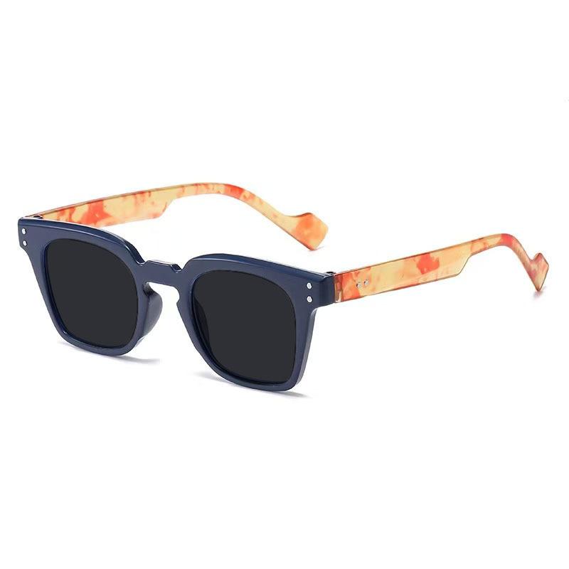 Lunettes de soleil Myopie Cadre Carré Classique Teintes Minimalistes Protection UV Haute Définition Confortables Dioptrie 0 À -4.0