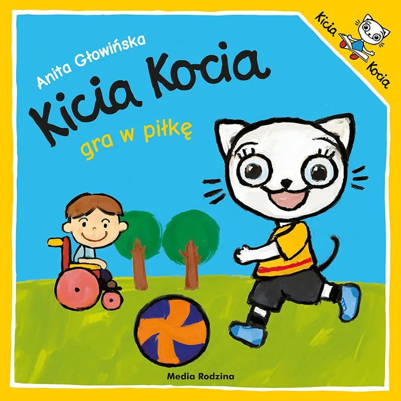 Kitty the Cat Plays Ball