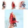 Skibidi Toilet Cartoon Keychain Bag Pendant Pvc Soft Gel Material For Car Souvenirs Wedding/birthday/graduation Gifts