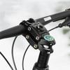 Bicycle Handlebar Shock Absorber Suspension Stem for Bicycle Shock Absorbing Bike Handlebar Stem for Road Gravel Hybrid 7 Degree 90mm Shock Absorber