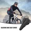 Bicycle Seat Cover Silicone Waterproof Saddle Anti-Slip Pad Bike Seat Pad For Outdoor Cycling Travelling Adventure Commuting