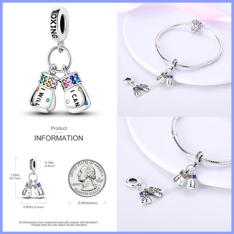 Fit Qikaola Original Bracelet 100% Copper Shining Colorful Zircon Heart Charms Beads Exquisite Diy Jewelry Gift