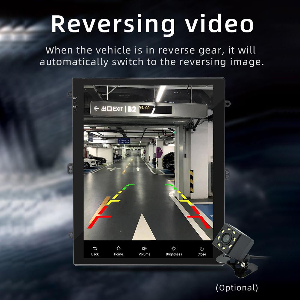 9.7in Wireless BT Carplay Vertical Screen Car Navigation WiFi Real Time Navigation All-in-One