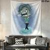 ONI Wall Hanging Printed Fabric Blanket Decorative Tapestries for Bedroom Living Room Home Decor