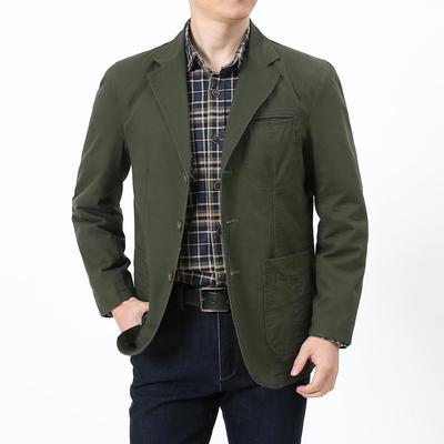 Jarní a podzimní ležérní malé obleky pánské volné obleky trendy pánské ležérní jarní bundy pánské univerzální trendy