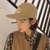 Soft Top Flat Brim Japanese Snapback Hat For Men Women Short Brim Hip Hop Peaked Cap Summer Cotton Sun Visors Baseball Hat