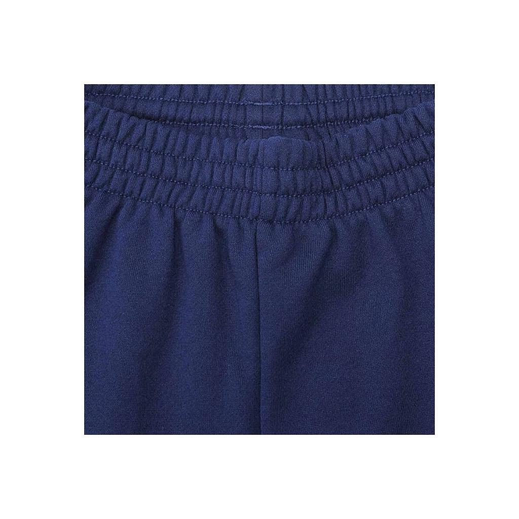 Adidas Alphabetic Stripe Print Mid-Waist Casual Shorts Women Bottoms Navy-Blue JH1224