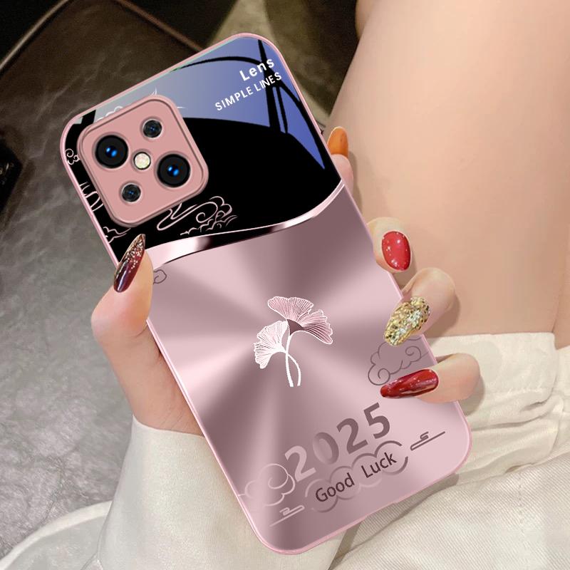 

Radiant Ginkgo Leaves For Oppo Find X5 X8 Pro X3 Lite A72 58 73 54S F11 79 Reno 6 4Z 5G Nord N200 Tempered Glass Phone Case For Find X7