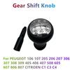 High Quality Gear Shift Knob 5 Speed For CITROEN C1 C3 C4 /PEUGEOT 106 107 205 206 207 306 307 308 309 405 406 407 508 605 607