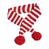 Christmas Dog Cat Santa Scarf Xmas Pet Knitted Winter Neck Warmer Costume for Puppy