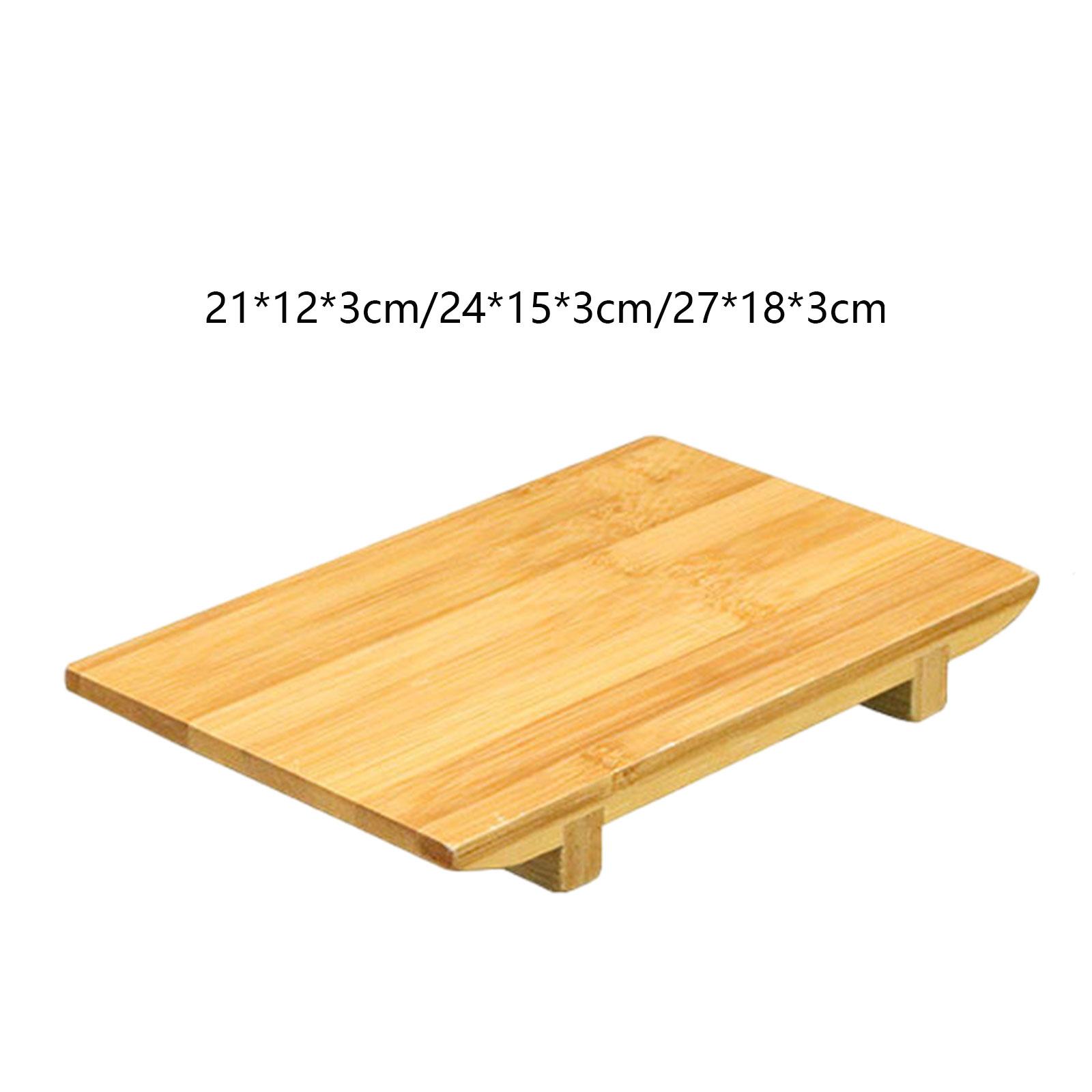 

Sashimi Sushi Plate Table Organizer Pantry Decorative Japanese Kitchen Traditional Serving Tray Rectangle Multifunctional 21x12x3cm