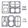 Air Compressor Gaskets Washers Set Durable Leakproof Easy Install For 2060 2070 Type Air Compressor Repair Parts