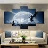 5 Panels Canvas Wall Art Poster Painting FINAL FANTASY Picture Print Home Decoration Wallpaper Artwork Living Room Mural Frame