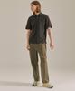 BASIC HOUSE Uni Semi-Overfit Pique Polo Shirt Dark Grey Lyts3104