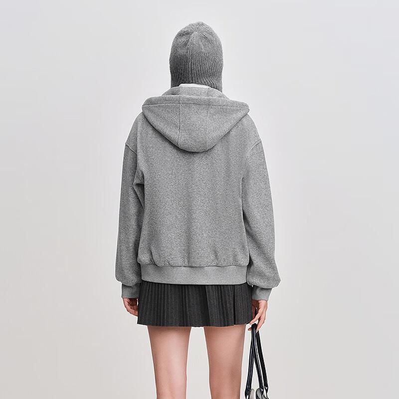 Ledin Women's Hooded Drawstring Knit Jacket