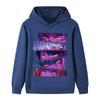 B1215 Kids Boys Girls Sajaboys Kpop Rumi Zoey Mira Print Long Sleeves Hoodie
