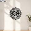 Intricate Mandala Metal Wall Art, Rust-Resistant Iron Zen Decor for Indoor/Outdoor & Holiday Gift