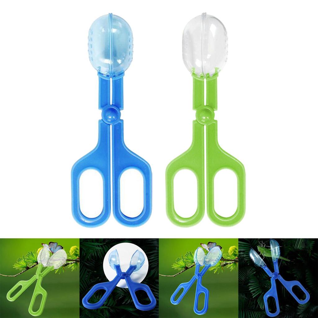 Plastic Reptile Feeder Clip Handle Catcher Bird Accessories Spider Tortoise