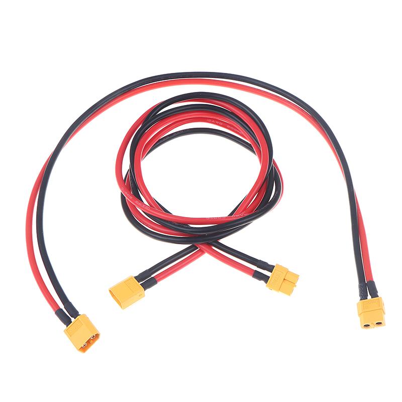 12AWG XT60 Male Female Conversion Plug Connection Cable 50/100CM Wire Battery Connector For Lipo Battery RC Drone Car Boat