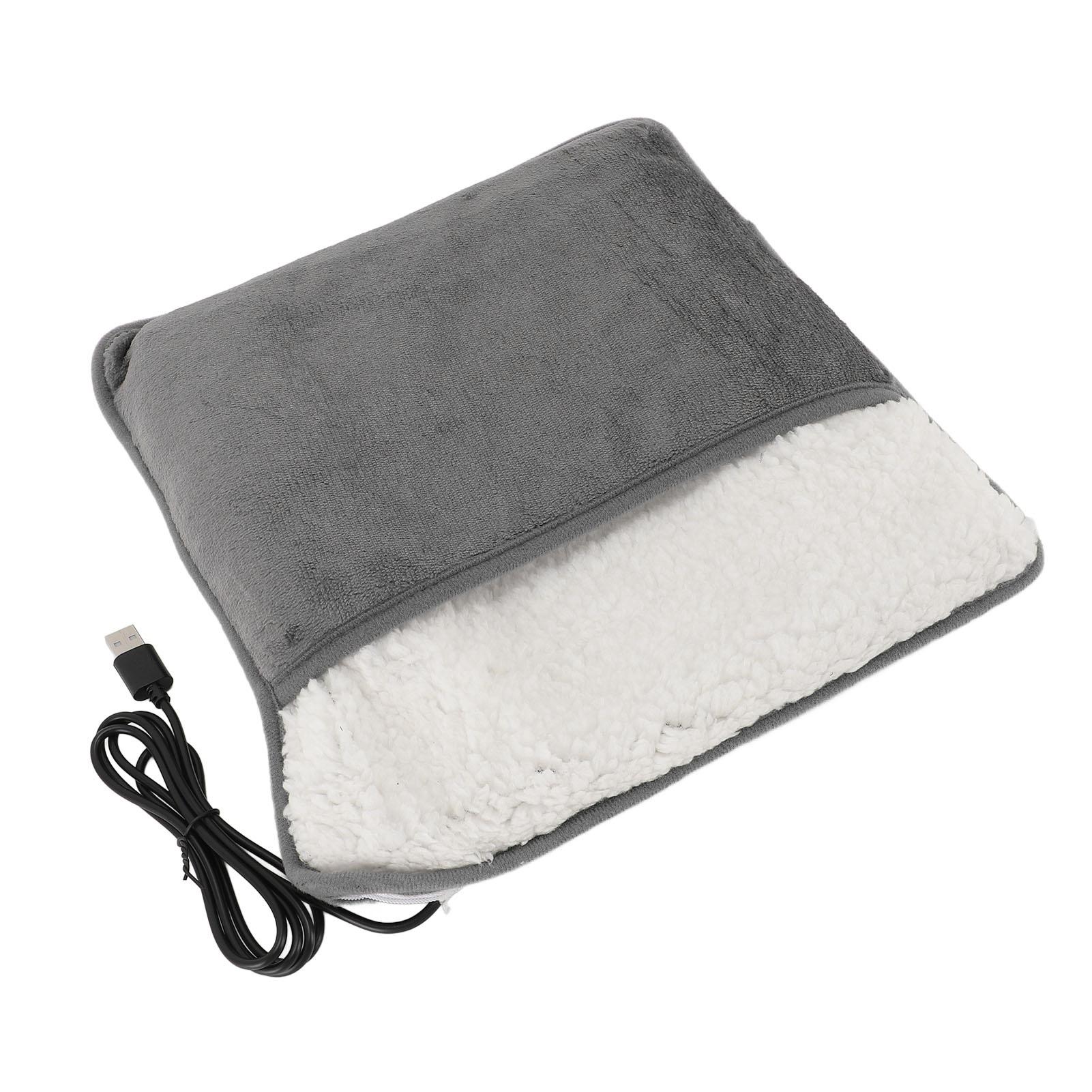 

Электрическая грелка для ног с постоянной температурой, USB-разъем, моющаяся, портативная грелка для ног для дома и путешествий