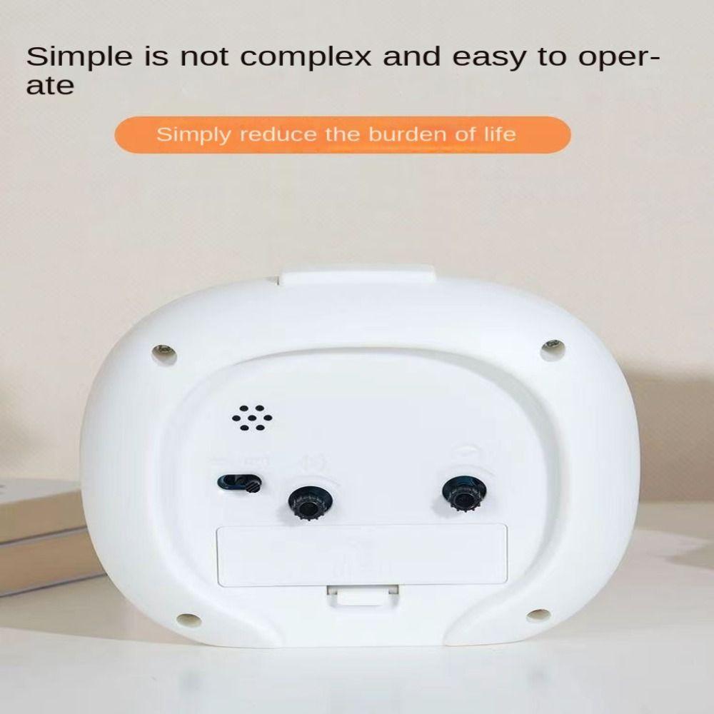 with Night Light Children Desktop Clock Anti-drop Tabletop Clock Creative Alarm Clock Living Room