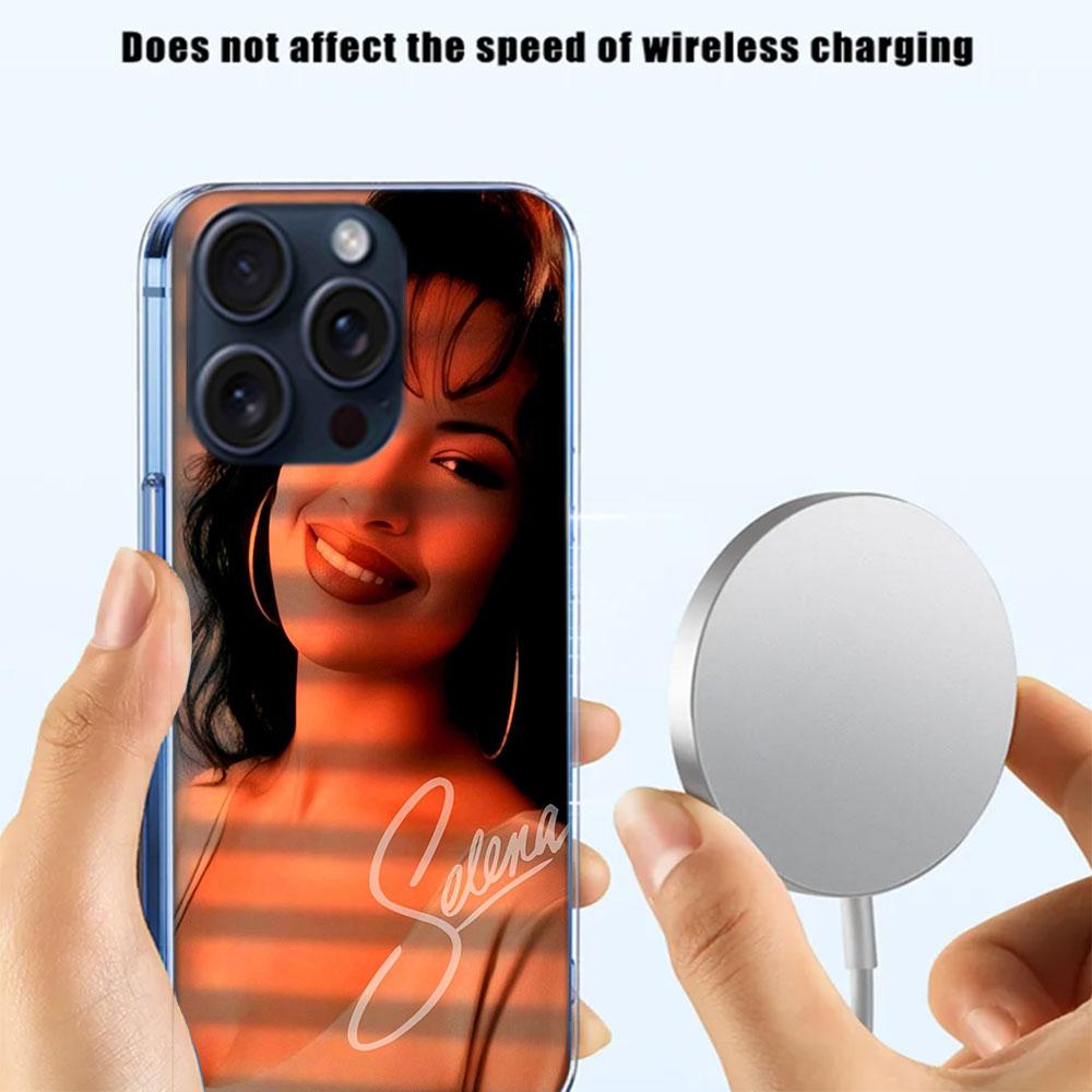 S-Selena Quintanilla Clear Phone Case For Iphone 17 Air 16 Pro Max 15 Pro 14 Plus 17E 16E 11 13 12 Mini Cover Cases Fundas Cell