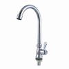 Hexagonal Zinc Alloy Single Cold Kitchen Faucet