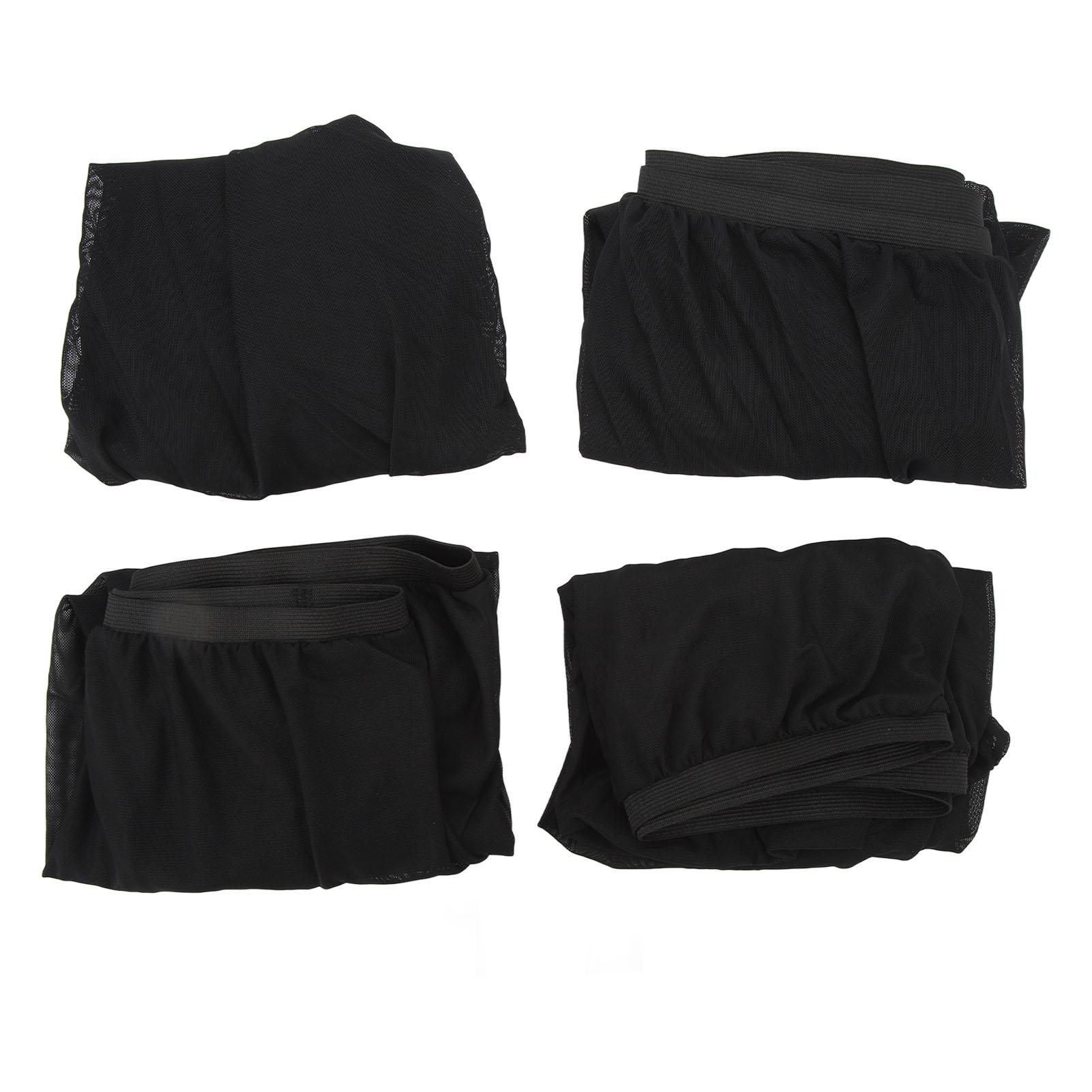 

4 шт. Автомобільні сонцезахисні шторки на вікна, захист від УФ, дихаюча сітка, автомобільні штори для нічного кемпінгу, шторка для приватності