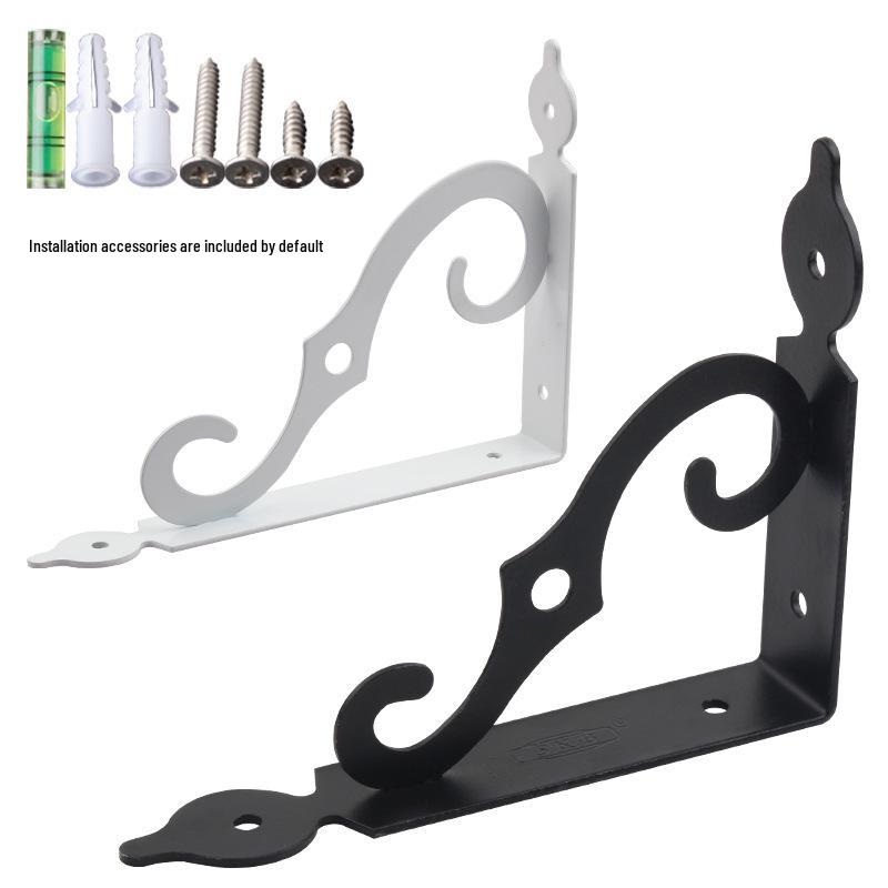Wall-Mounted Triangle Bracket Shelf Support