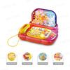 Simulation Telephone Toys Snowfiake Music Lights Story Machine Baby Mobile Phone Multi-Functional Kids Education Christmas Gifts