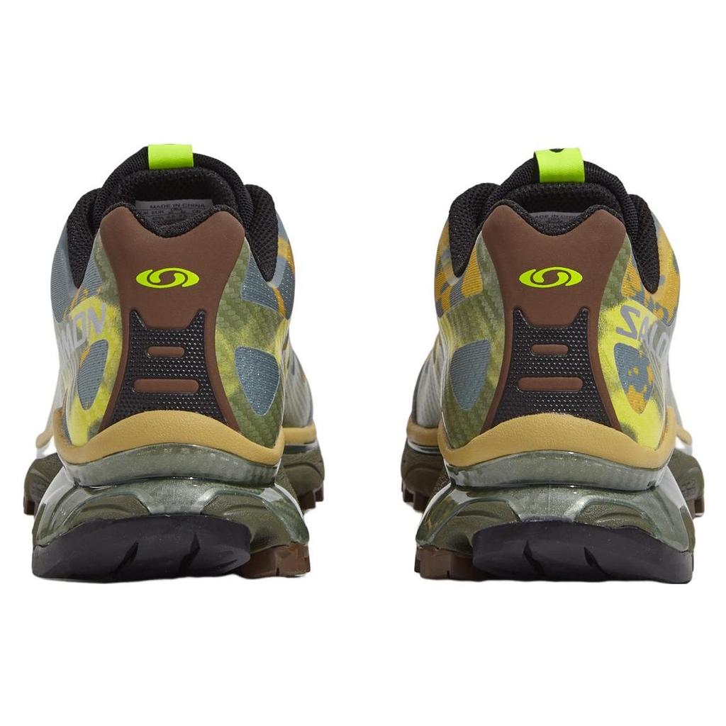 Salomon Dekmantel X  XT-4 Cool Slip-Resistant Durable Low-Top Outdoor Functional Shoes Unisex Shoes Green Yellow 474199