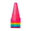 Wilson Safe Cones Marker Cones, 12-Pack, Orange, Pink, Green, Red, Yellow, and Blue, WR8408701001