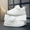 Children's little white shoes summer new boys student white sports shoes campus trendy little girl casual board shoes